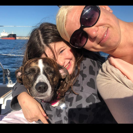 Stephany Brennan with her family